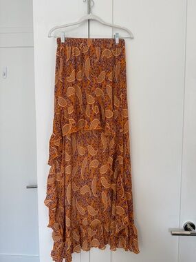 MUCHE & MUCHETTE high low skirt one size boho chic